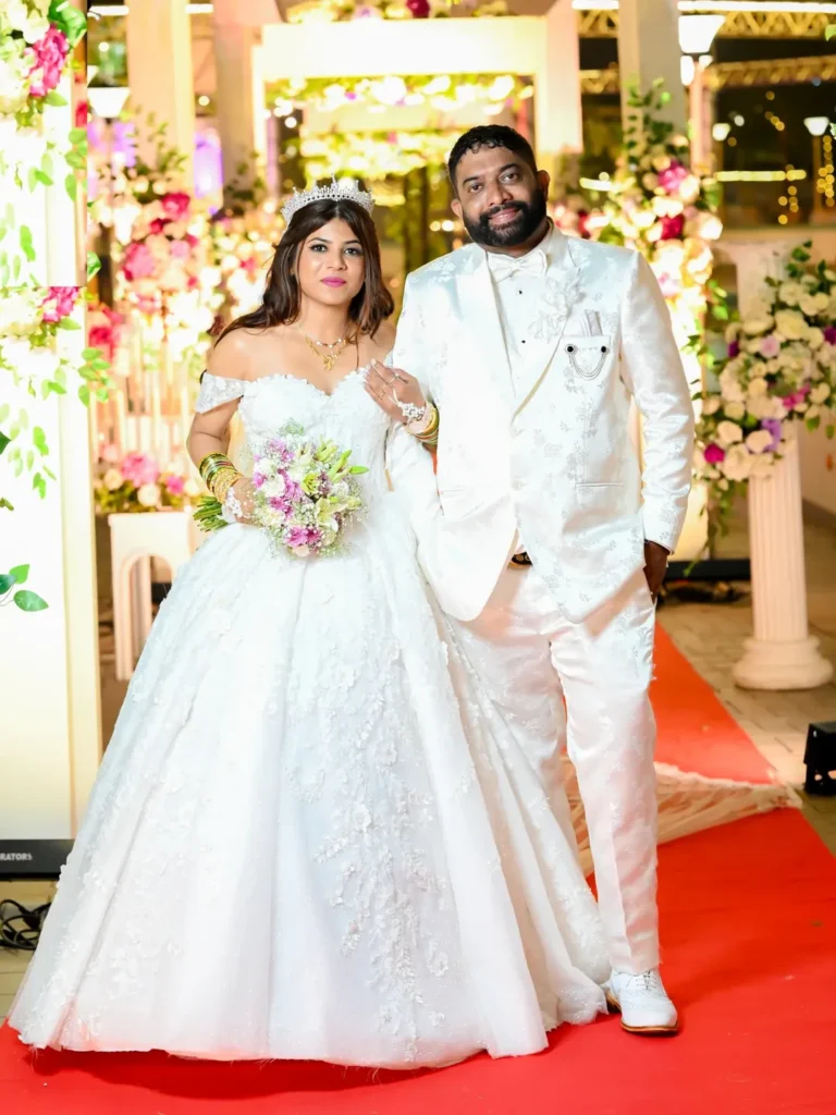 Ashley Steffi celebrated their love surrounded by family laughter and unforgettable moments