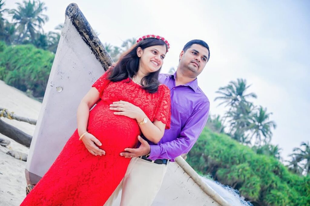 matenity shoot goa
