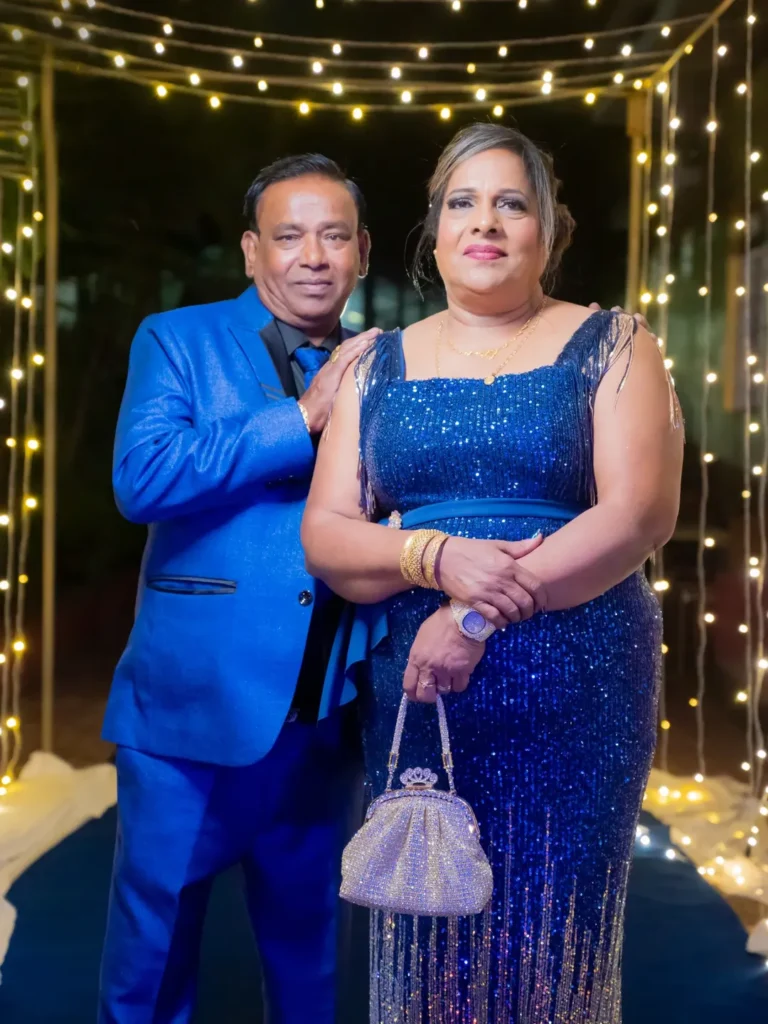 Some stories deserve to be celebrated together. 60 years of life and 25 years of marriage.Lens